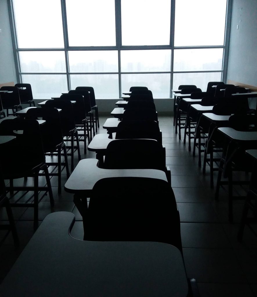 salle d'examen pour le concours rédacteur territorial
